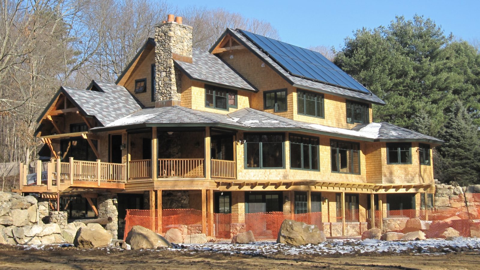 New Custom Homes: A taste of the Adirondacks.