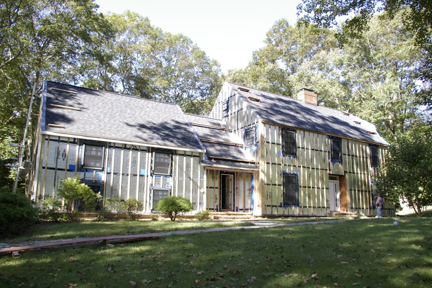 Custom Home Renovation of a 70’s Colonial house