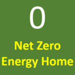 net zero energy home logo