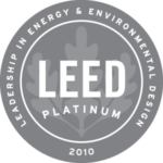 LEED Platinum 2010 badge