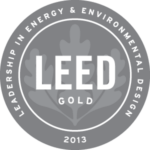 LEED Gold 2013 badge