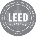 LEED Platinum 2015 badge